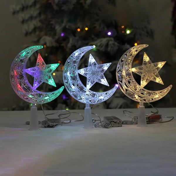 Moon and Star LED Decorative Lamp