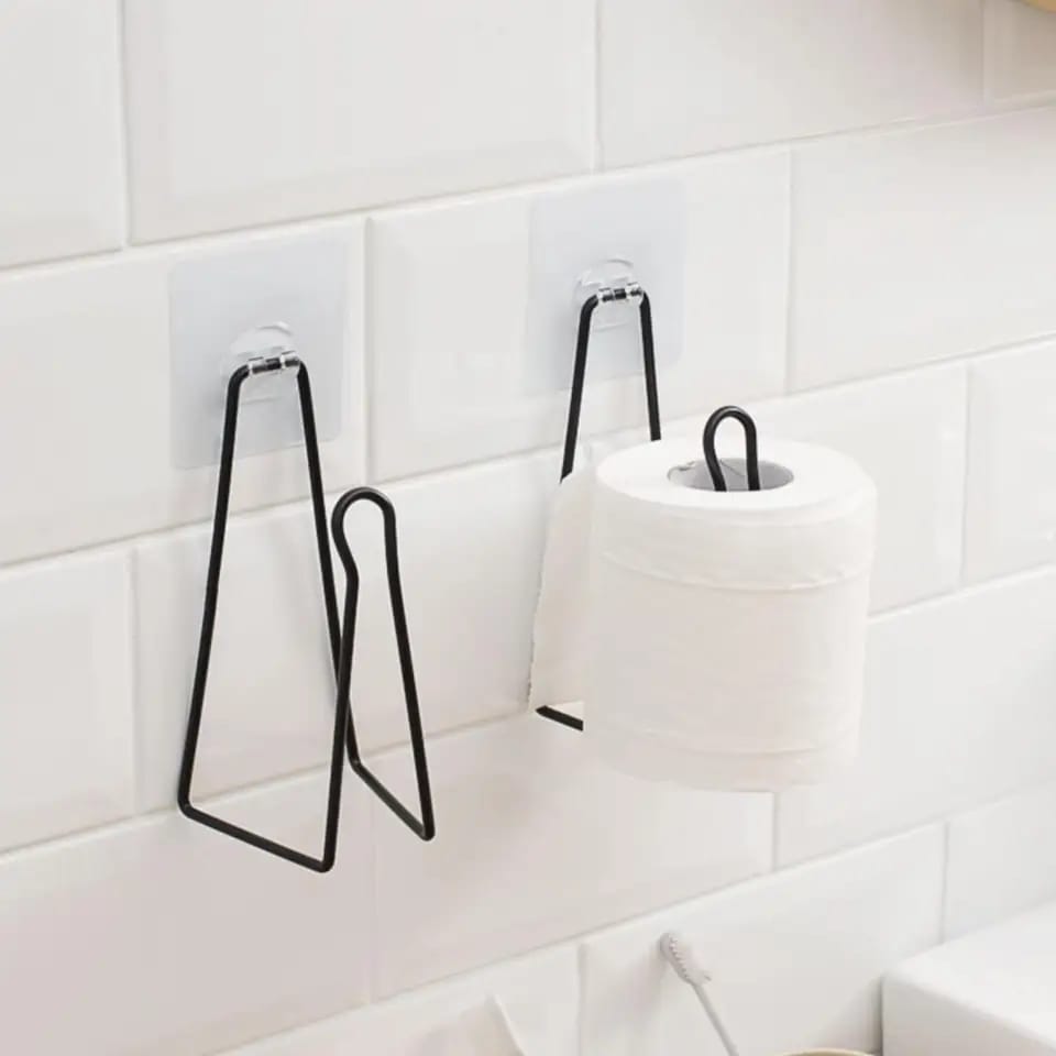 No Punching Paper Towel Holder