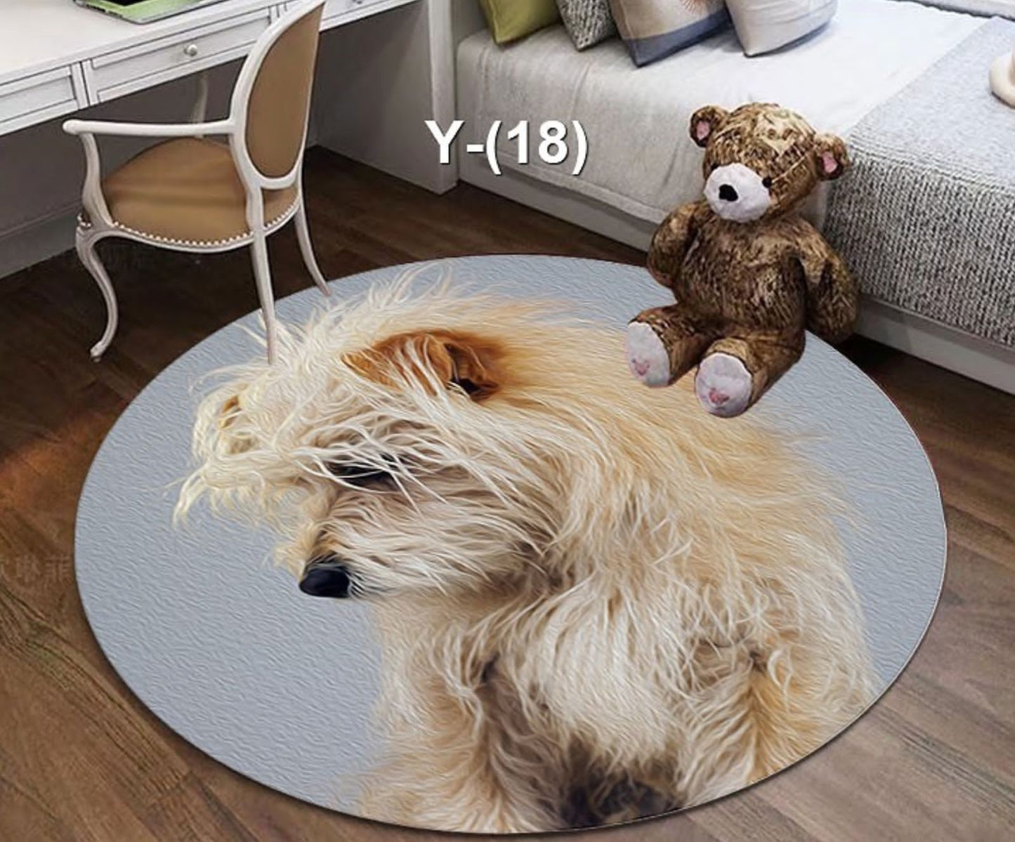 Super Soft Fluffy Round Mat