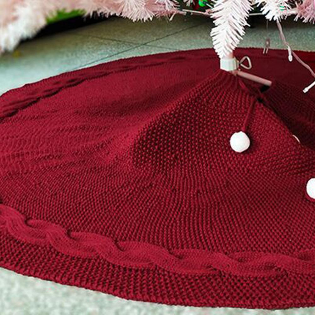 122cm Christmas Knitted Tree Skirt