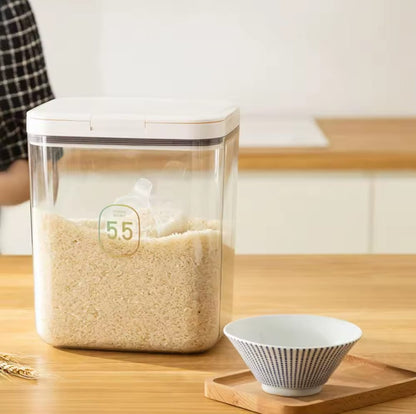 Automatic airtight cereal/ rice storage box