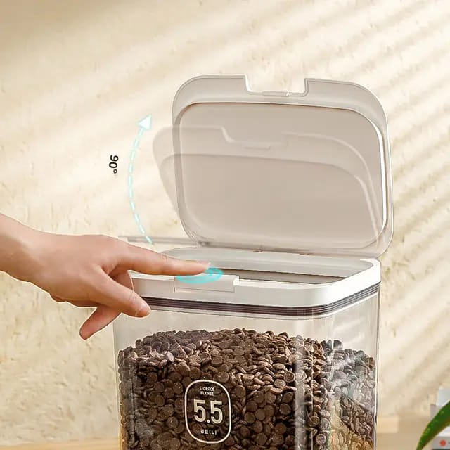 Automatic airtight cereal/ rice storage box