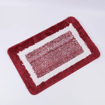 Large Absorbent Flocking bath  mats