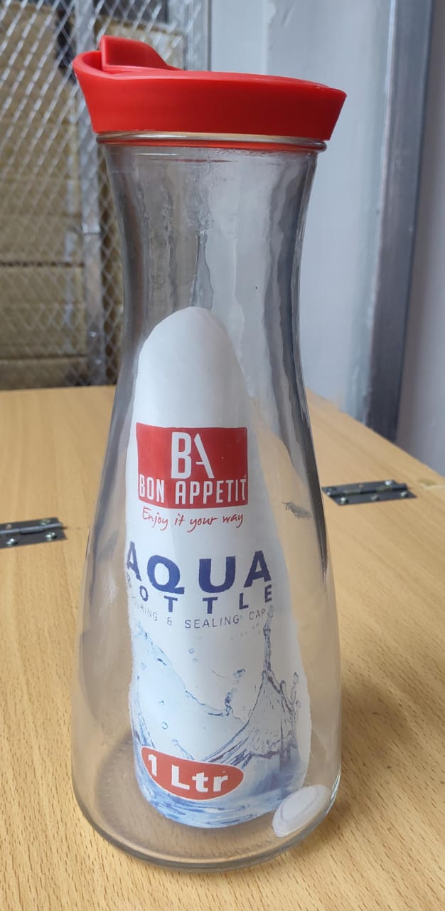 Glass pitcher water bottle milk bottle
