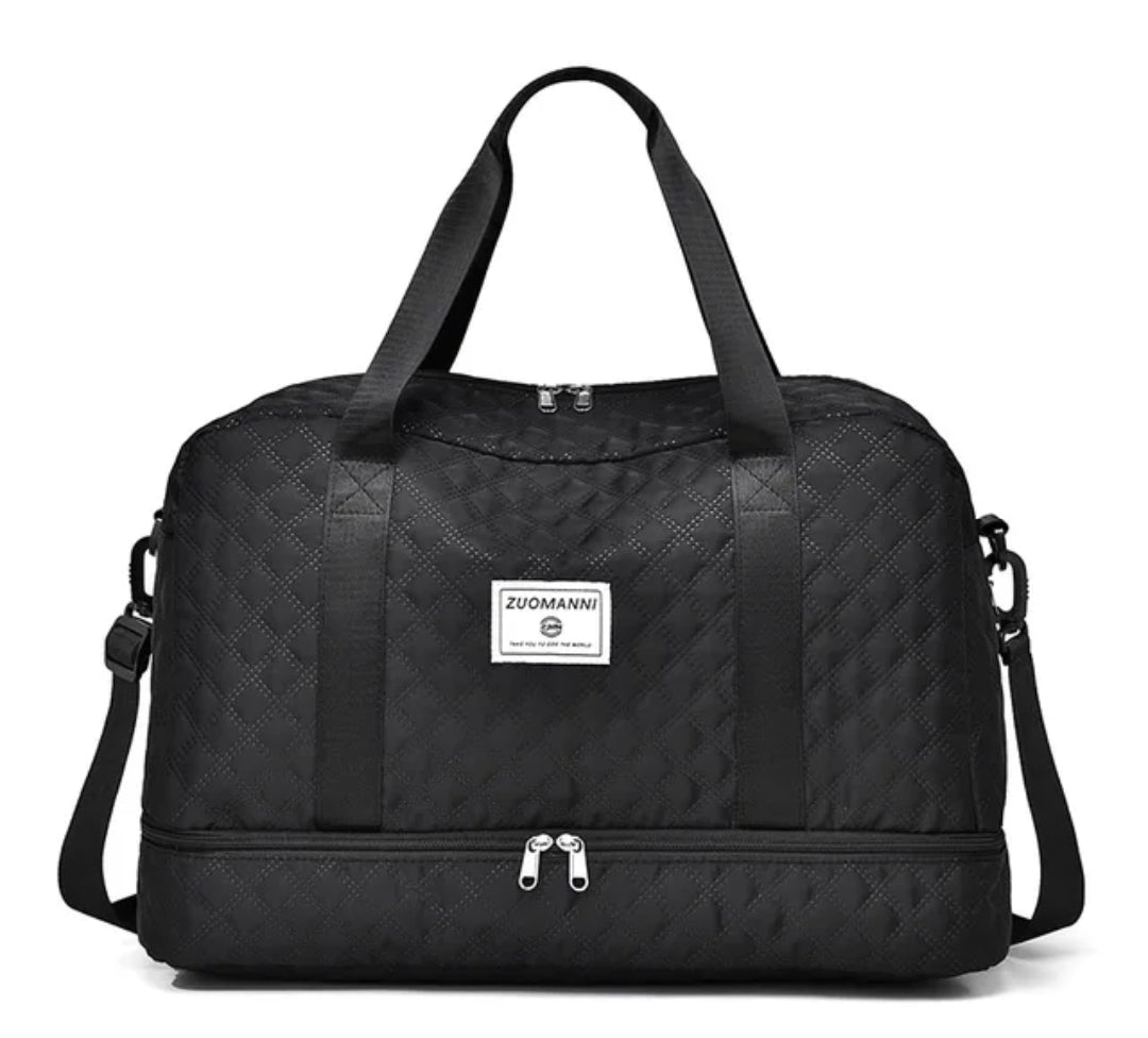 2 in1 duffle bags with Shoe bottom compartment