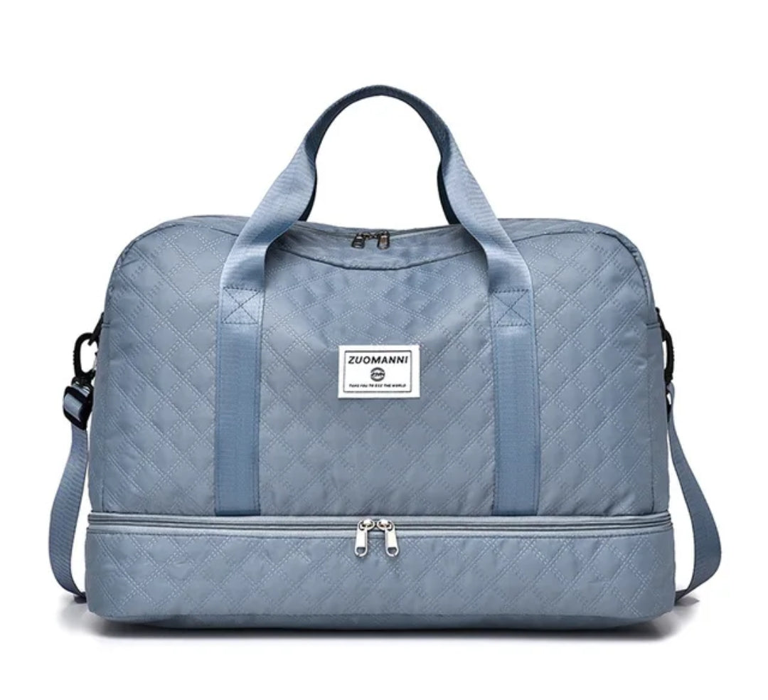 2 in1 duffle bags with Shoe bottom compartment