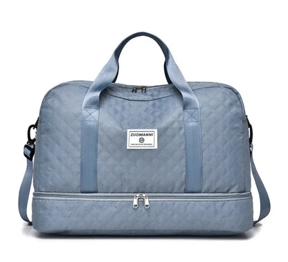 2 in1 duffle bags with Shoe bottom compartment