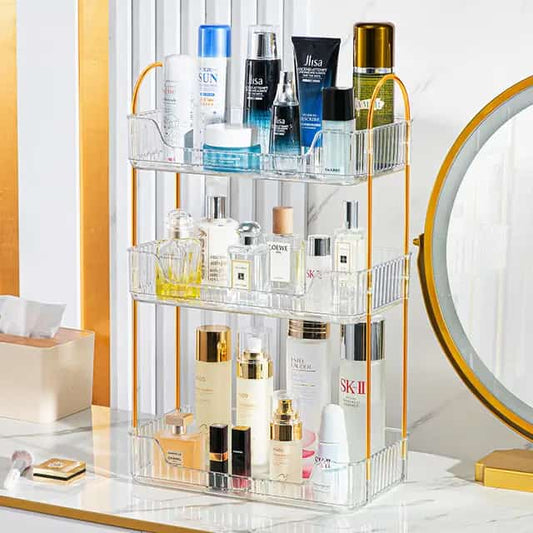 3Tier rectangular cosmetic organizer