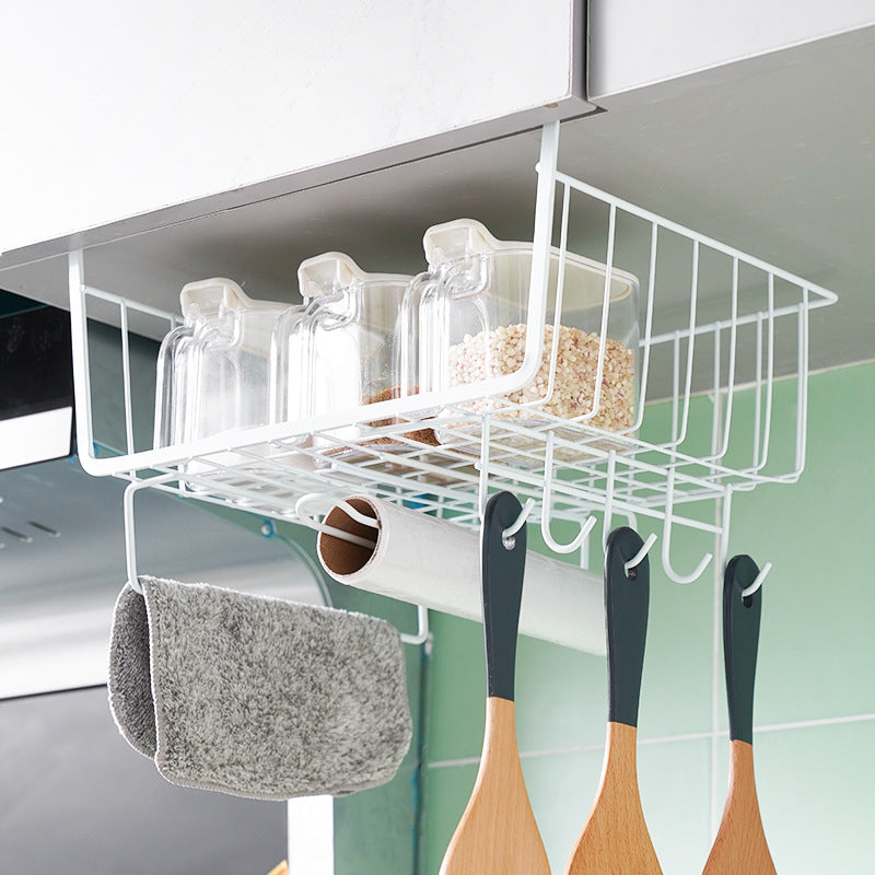 Under Shelf Double-layer Storage Rack