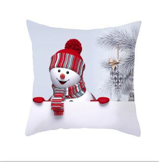 Christmas snow themed pillow cases