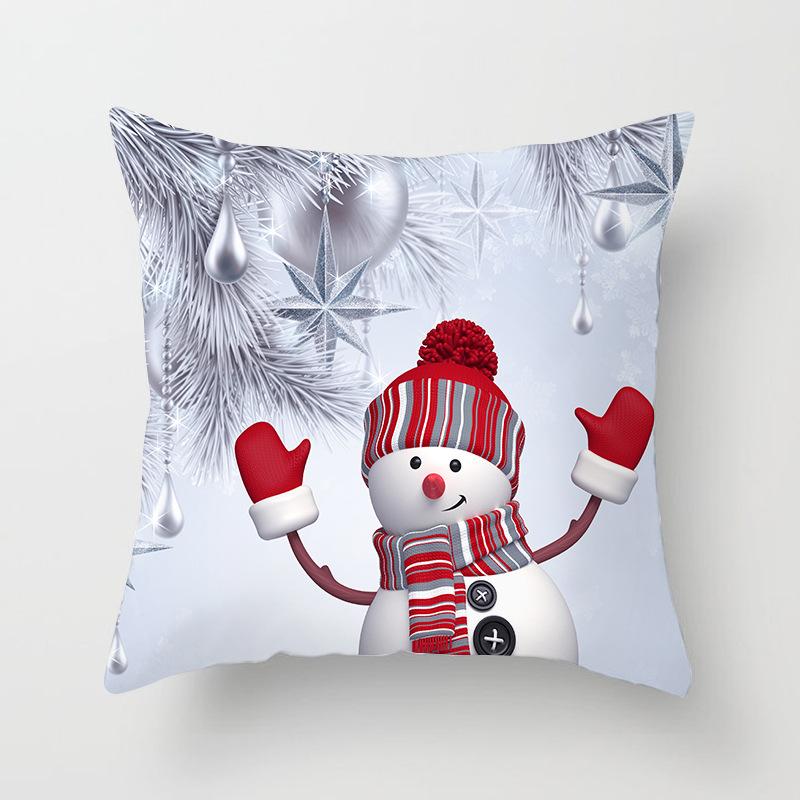 Christmas snow themed pillow cases