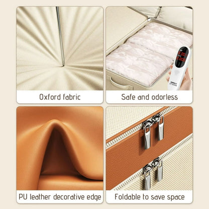 Double Layer Zipper Clothes Storage Bag