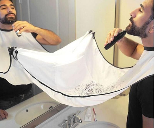 Men beard shave apron