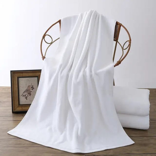 Cotton White Medium Towels