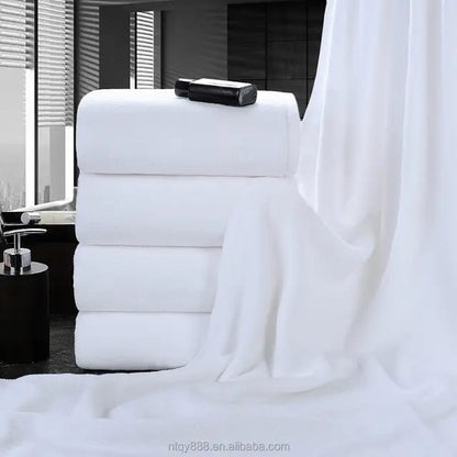 Cotton White Medium Towels