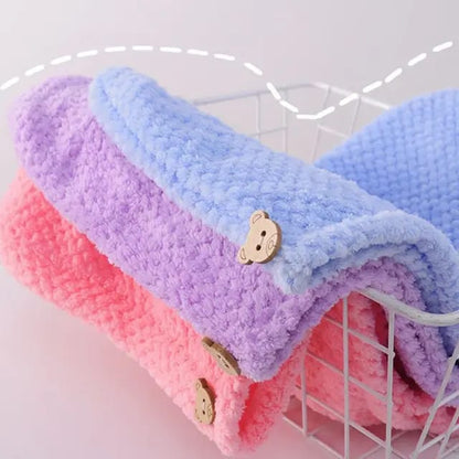 Micro fiber Hair drying head turban