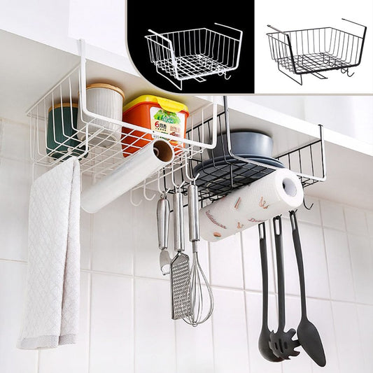 Under Shelf Double-layer Storage Rack