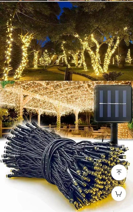 100 led Solar  lights