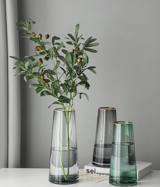 Artificial Green leaf Faux Olive plant