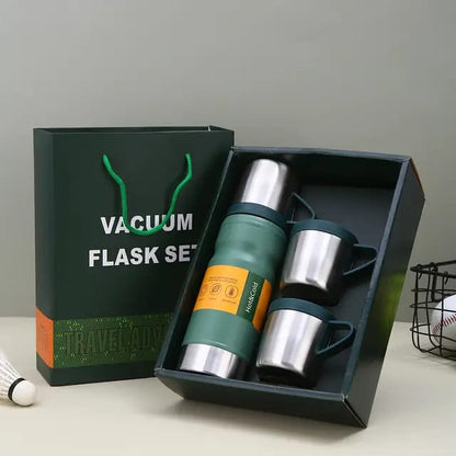 4 in 1 vacuum flask gift set