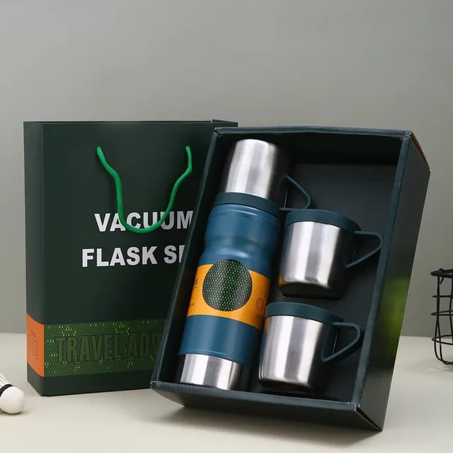 4 in 1 vacuum flask gift set