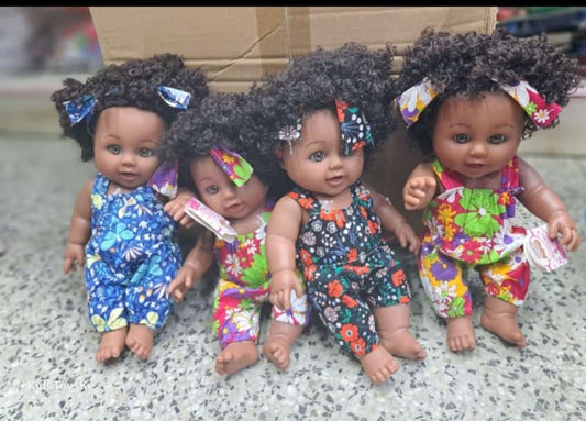 Kids African doll