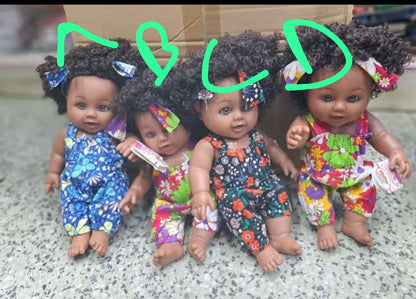 Kids African doll
