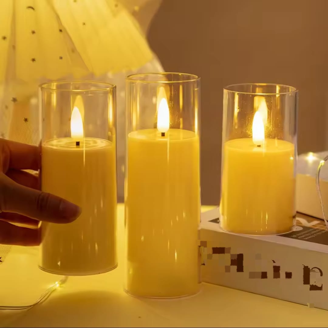 3pc Led candles