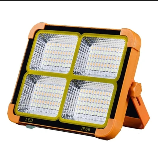 Solar rechargeable light
