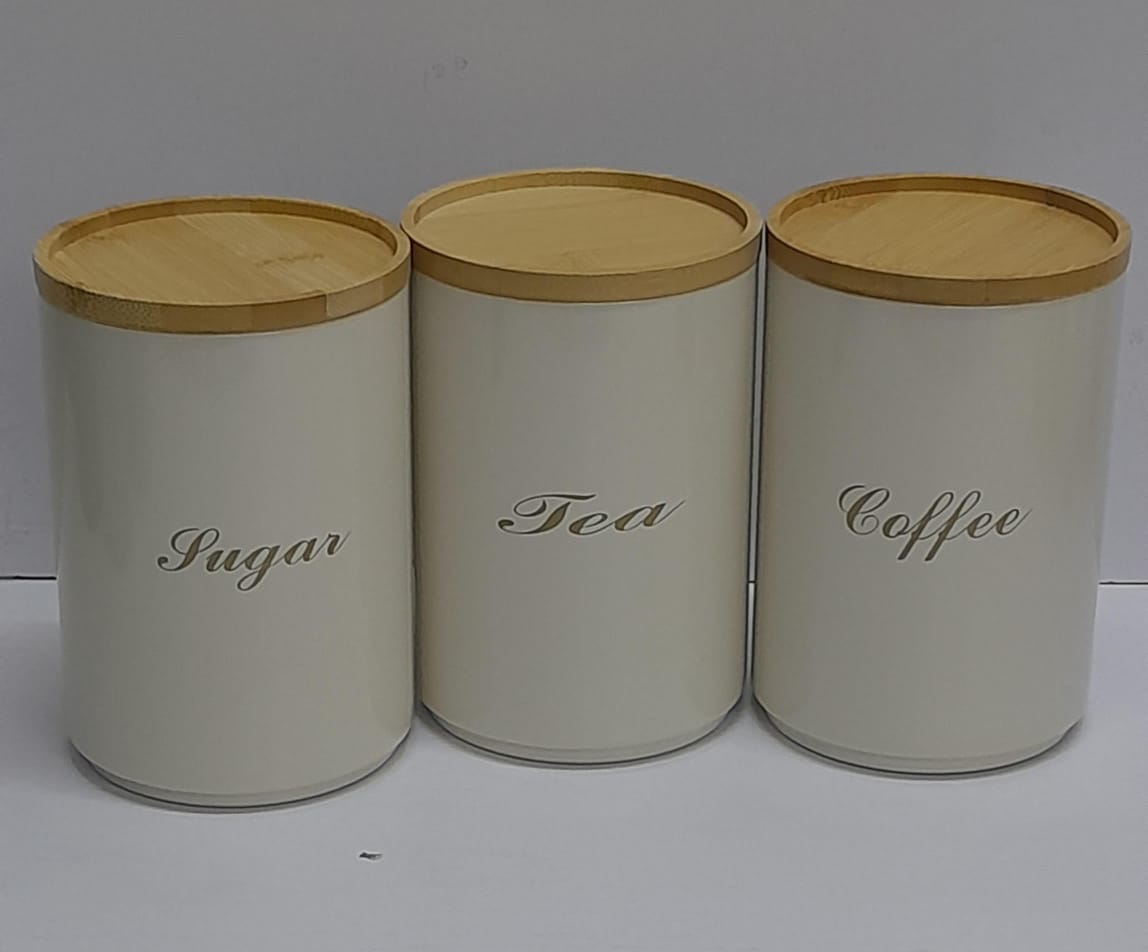 3pc Alloy Cannister Set