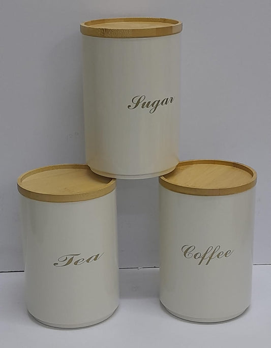 3pc Alloy Cannister Set