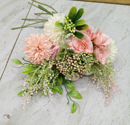 Artificial hydrangea flowers