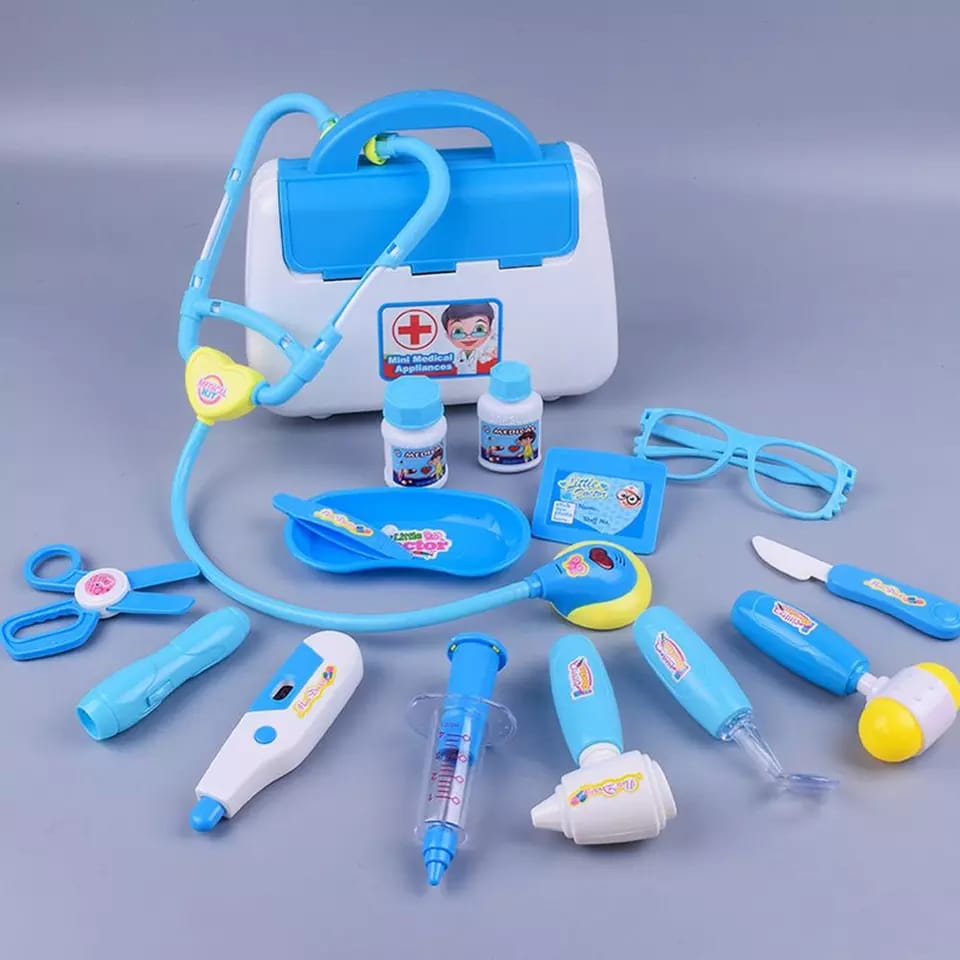 Children doctors kit playset