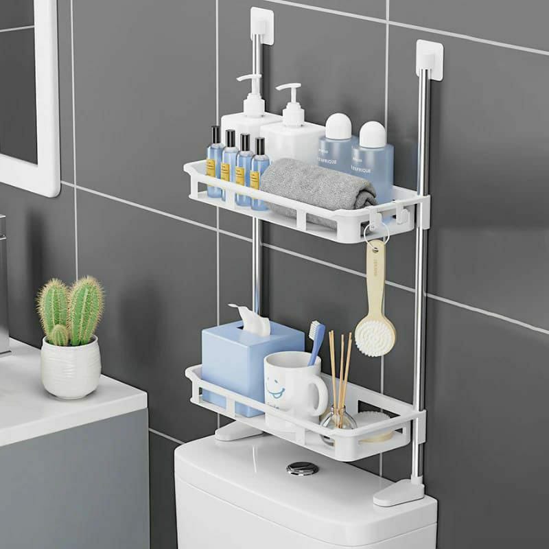 Toilet rack organizer