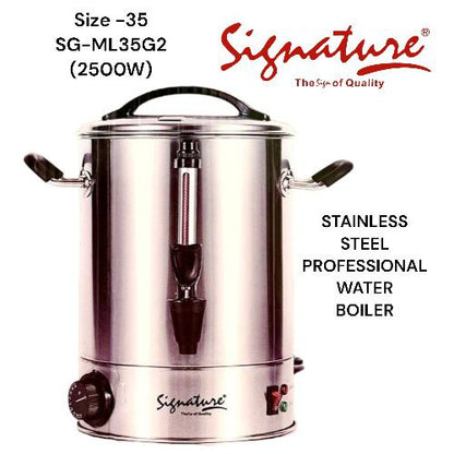 Stainless commercial tea water boiler