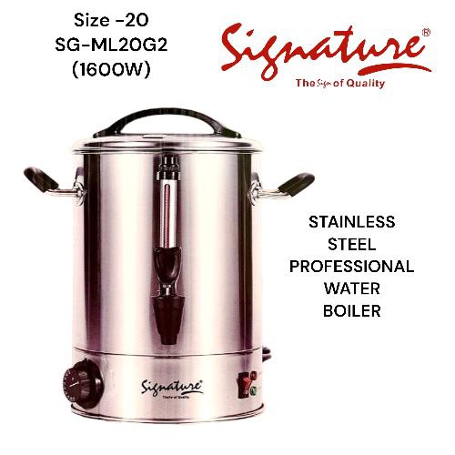Stainless commercial tea water boiler