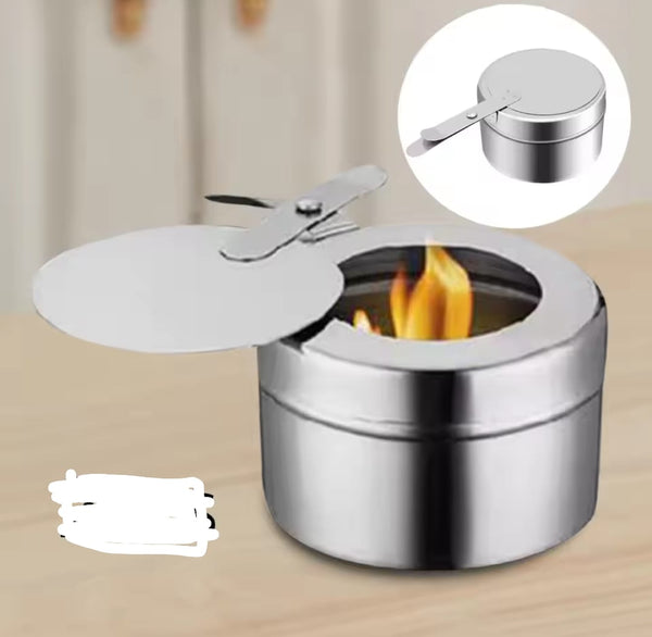 2Pc Signature Fuel Burners For  Chaffing Dishes