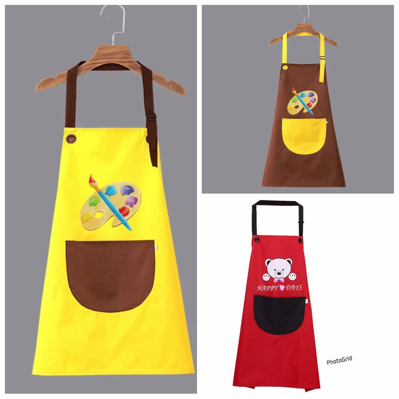 Kids waterproof aprons