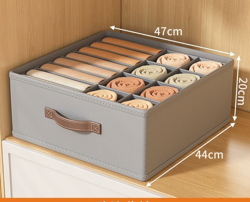 Partitioned Closet Organizer