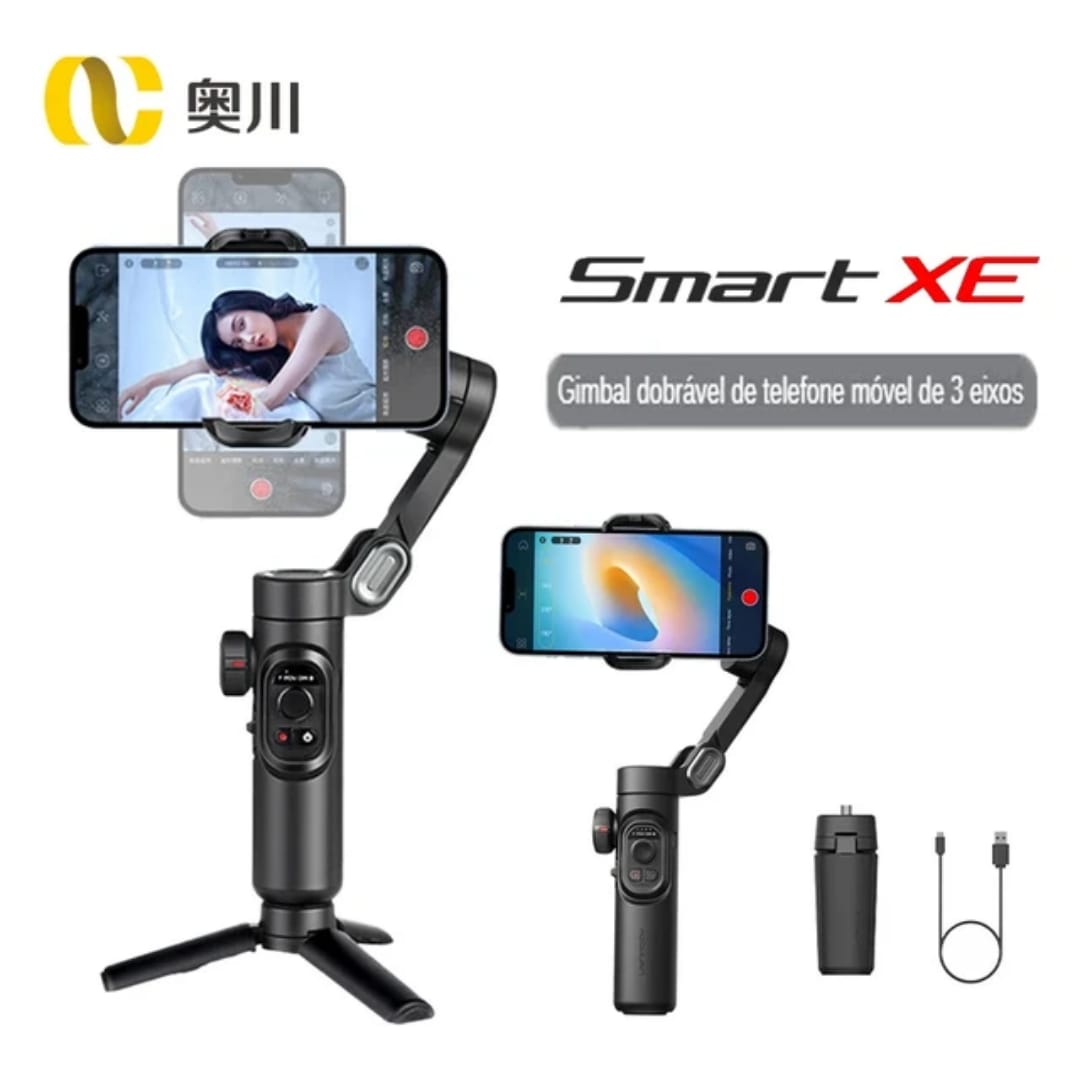 Gimbal phone stabilizer