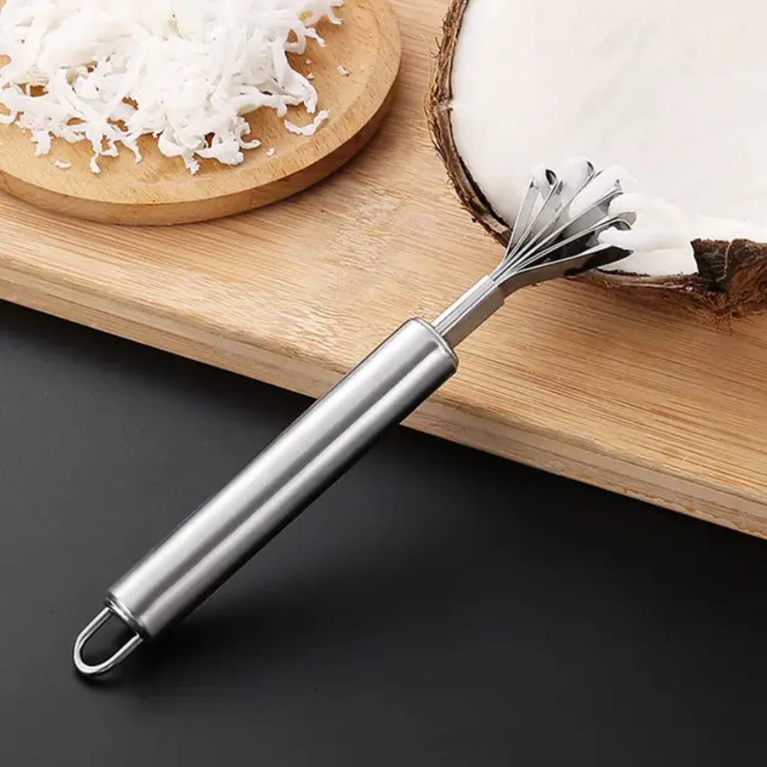 3pc Stainless Steel Coconut Grater