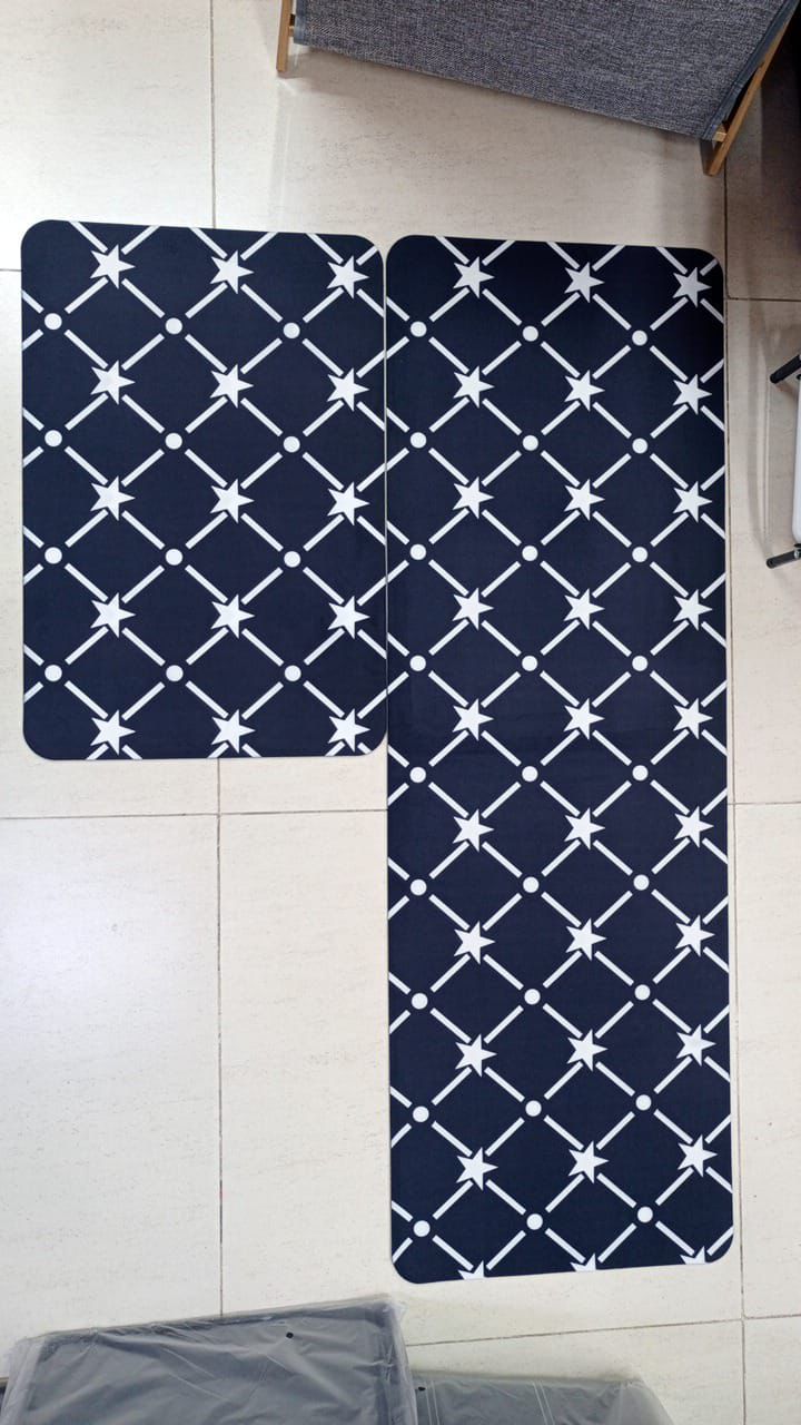 2 pc Rubber kitchen mats