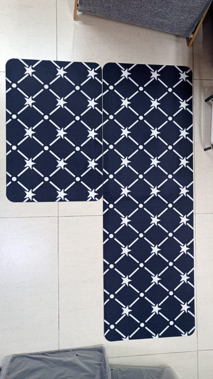 2 pc Rubber kitchen mats