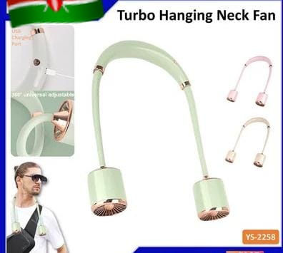 Rechargeable neck fan