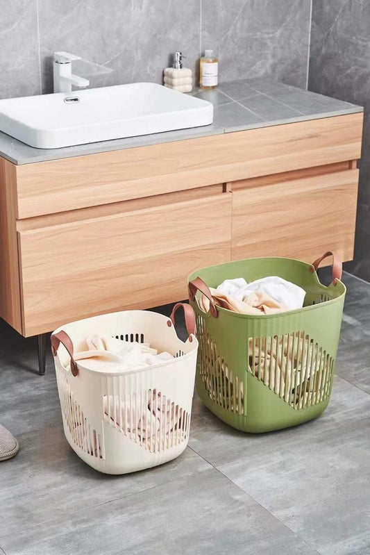 Laundry storage basket