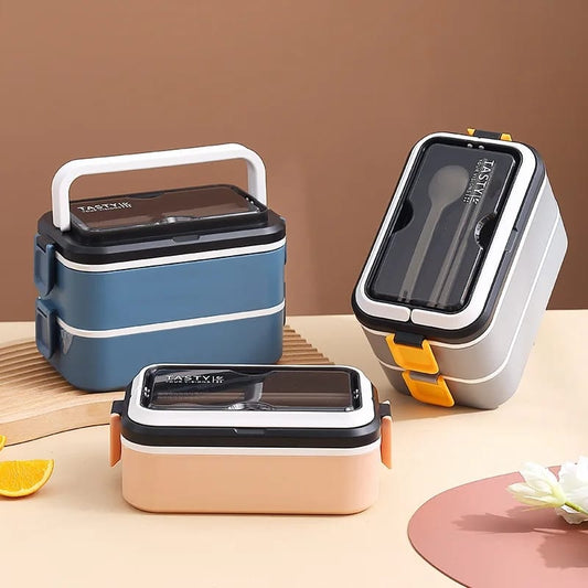 Double Layered Stainless Steel Vacuum Food Dish