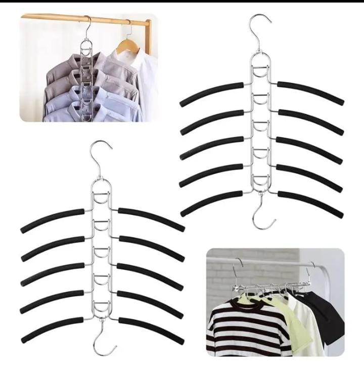 5 in 1 Antislip Clothes hangers
