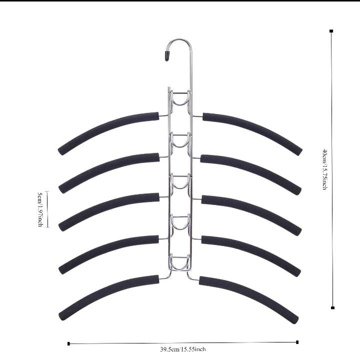 5 in 1 Antislip Clothes hangers