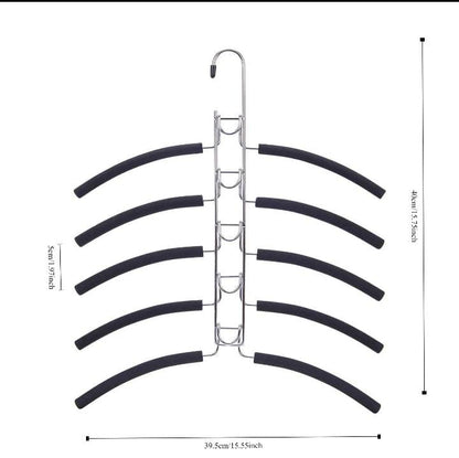 5 in 1 Antislip Clothes hangers