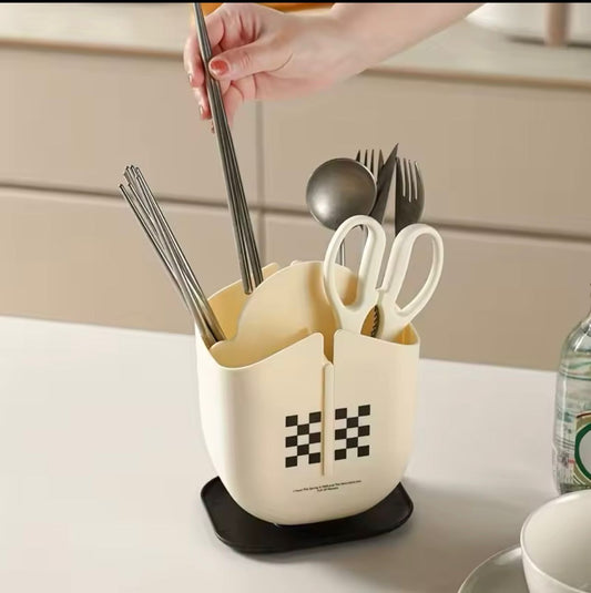 Modern Draining Chopstick Holder